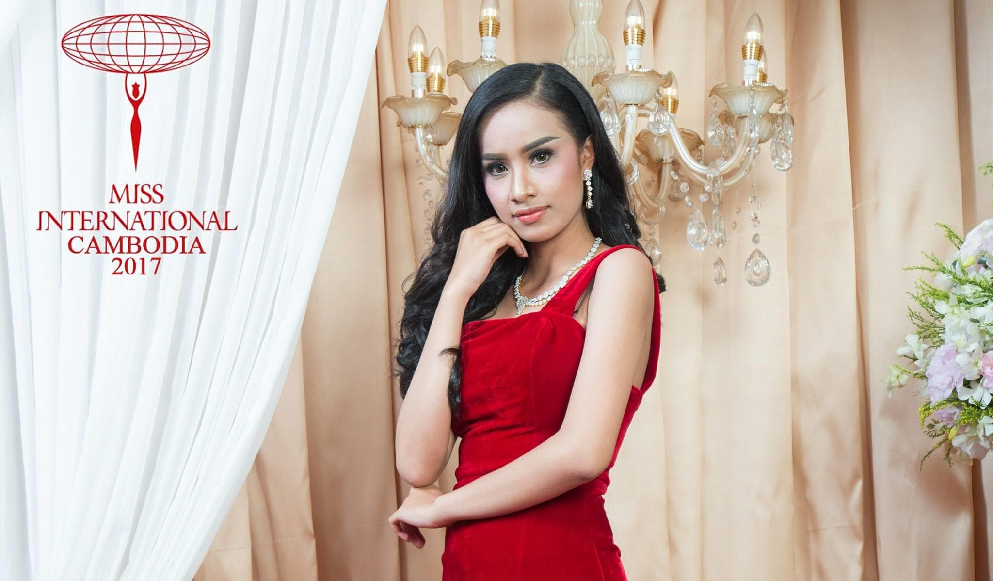 Sophea Nhat Miss International Cambodia 2017