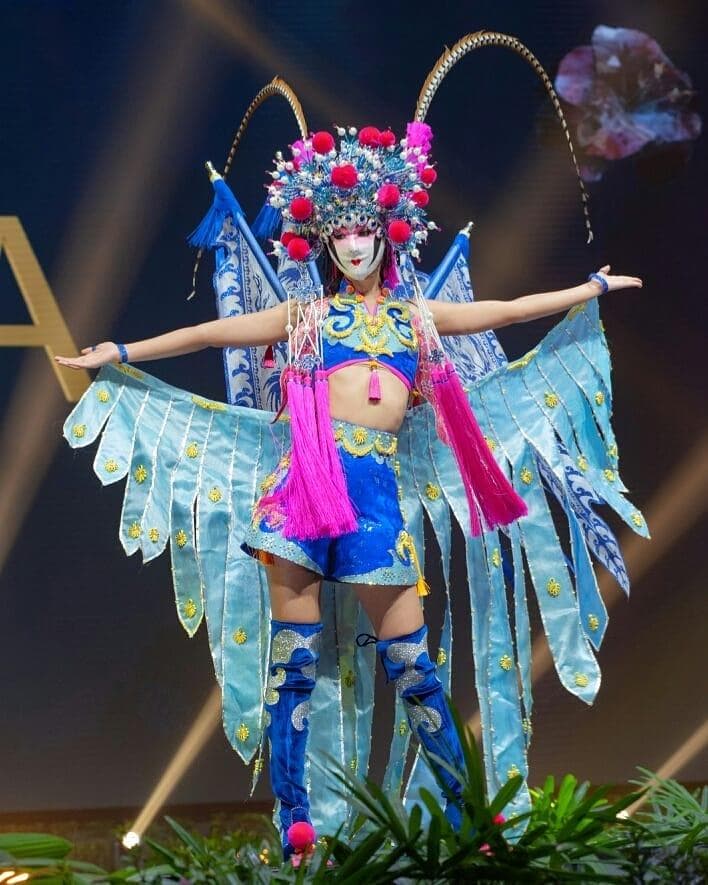Meisu Qin Miss Universe China 2018, Miss Universe 2018 Contestant at National Costume Competition (Photo Courtesy: Miss Universe/Candidate FaceBook/ Instagram)