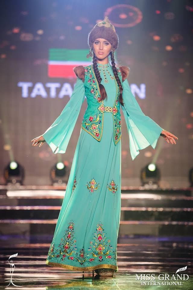 Aigul Zaripova Miss Grand Tatarstan 2017 during national costume competition (Photo Courtesy: Miss Grand International)