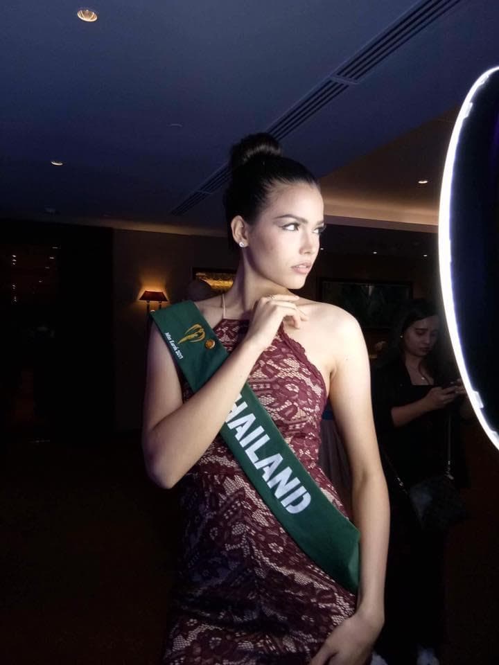 Paweensuda Drouin Miss Earth Thailand 2017 - Finalist for Miss Earth 2017 (Photo Courtesy:Contestant Facebook/Miss Earth Official)