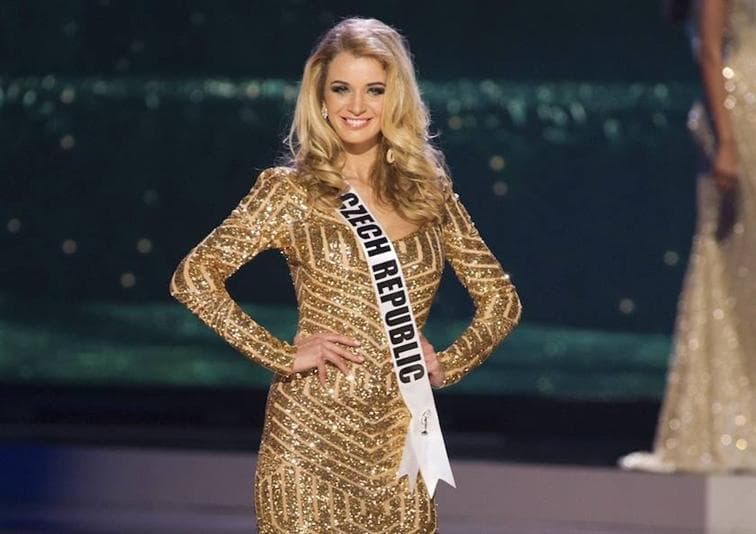 Gabriela Frankova Miss Universe Czech Republic 2014 at Preliminary Competiton