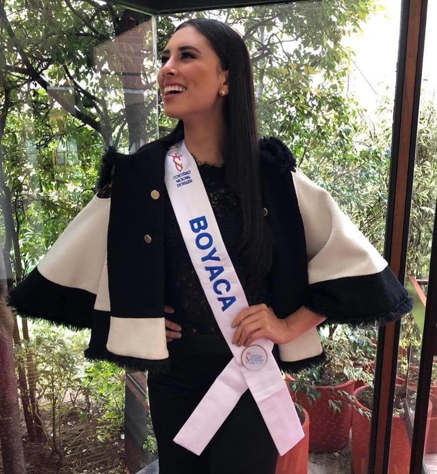 Amanda Sofía Montealegre Rico from Boyacá, Finalist Miss Colombia 2019/ Señorita Colombia 2019 (Photo Source: Concurso Nacional de Belleza Colombia Official)