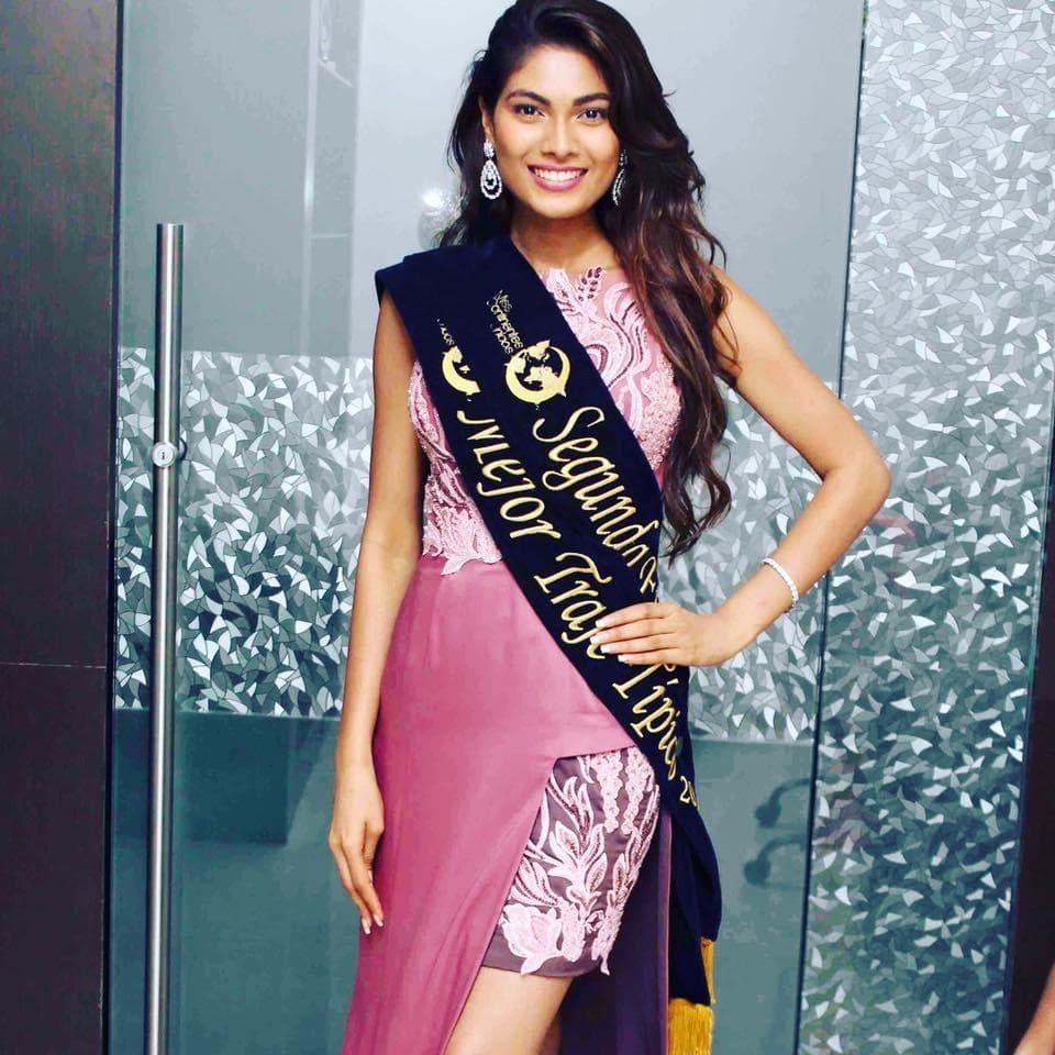 Lopamudra Raut Miss United Continents 2016 Second Runner-Up from India (Photo Credits: Facebook Official)