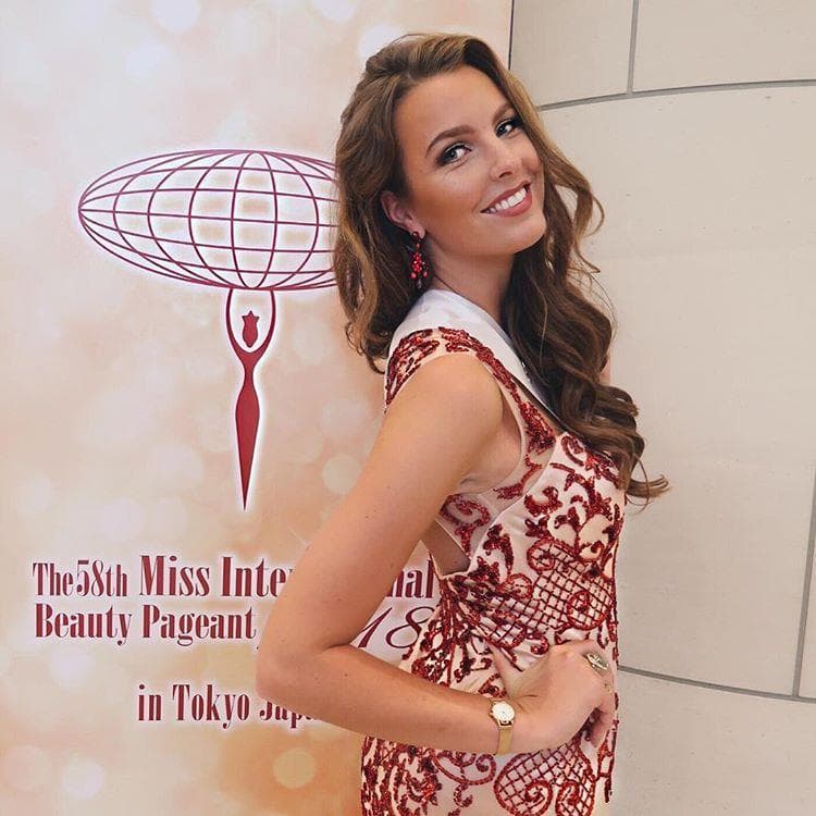 Zoë Amber Niewold Miss International Netherlands 2018, Finalist Miss International 2018 (Photo Source: Miss International Organization)