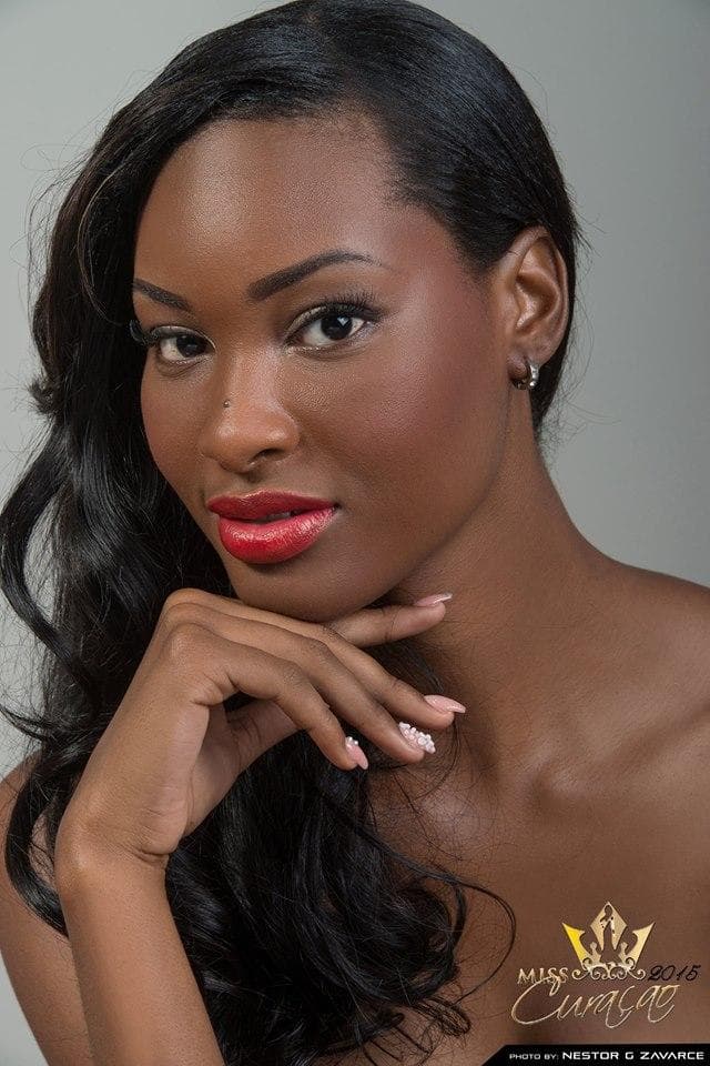 Shaedith Adriana Miss Universe Curaçao 2015 finalist (Photo Credit: Miss Universe Curaçao Official)