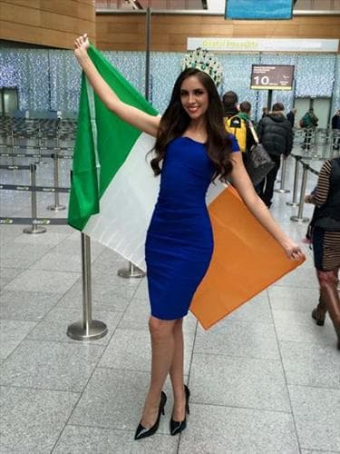 Jessica Hayes (Ireland) Miss World 2014 (Courtesy: Official Facebook page)