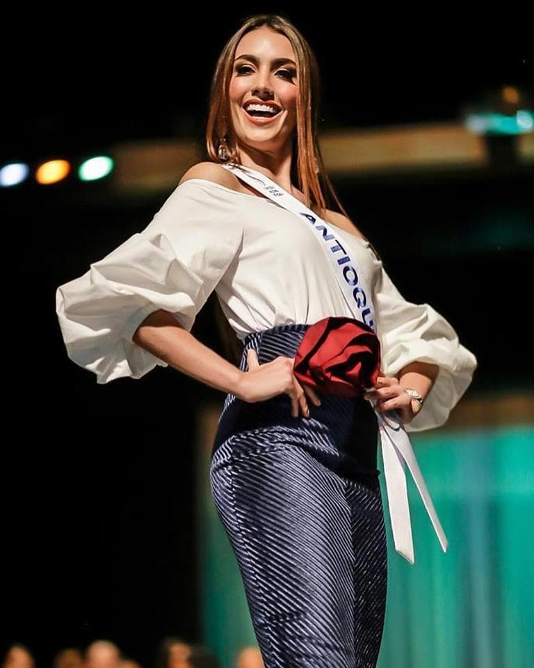 María Luisa Bula Echeverri from Antioquia, Finalist Miss Colombia 2019/ Señorita Colombia 2019 (Photo Source: Concurso Nacional de Belleza Colombia Official)