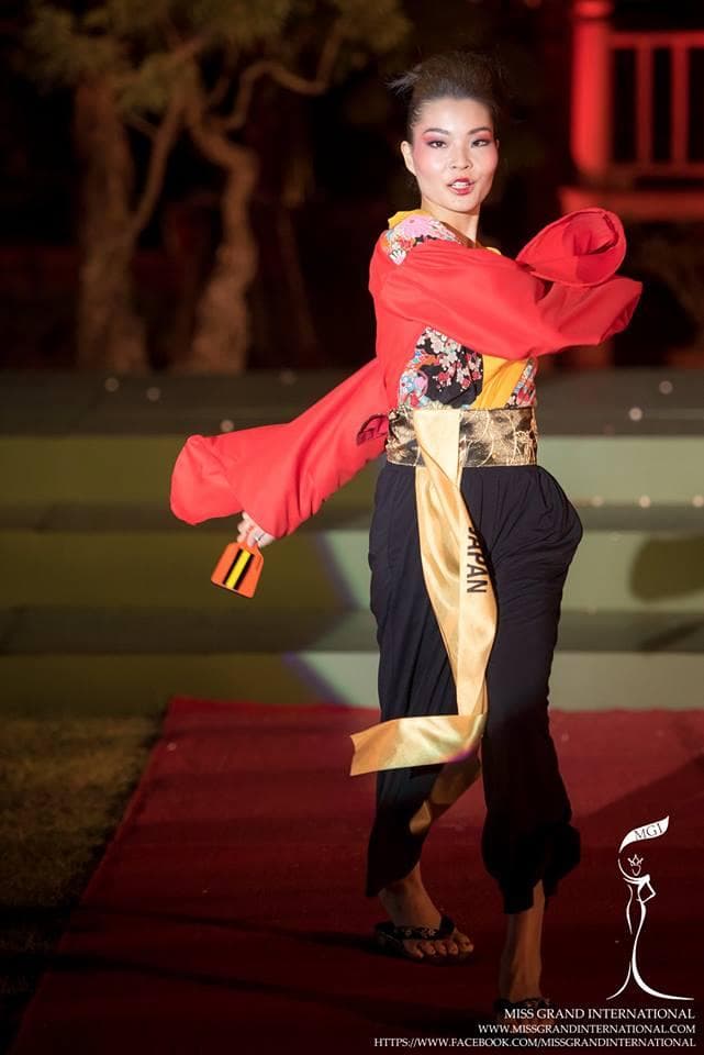 Ayaka Tanaka from Japan - Finalist Miss Grand International 2015 in National Costume (Photo Credit: MGI Official)