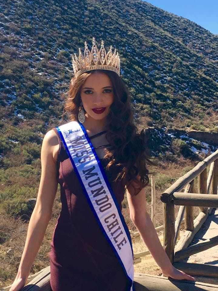 Victoria Stein Miss World Chile 2017 - Finalist Miss World 2017 (Photo Courtesy: Miss World/ Facebook Official)