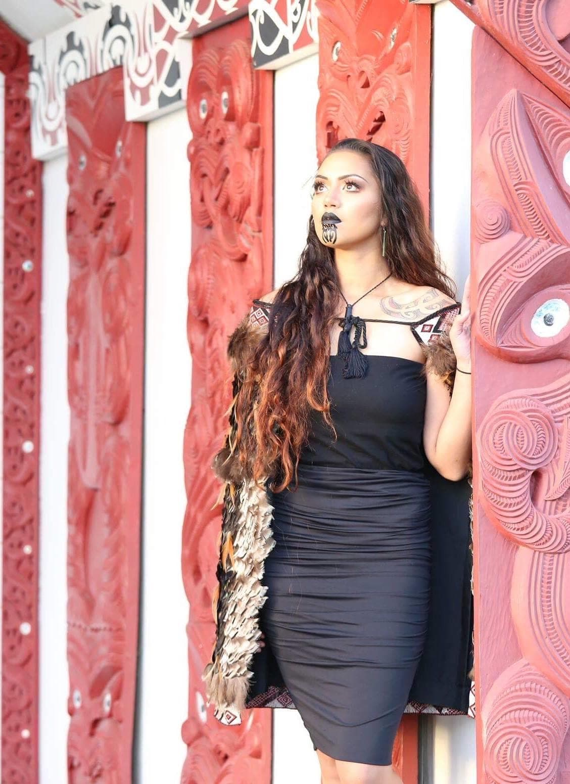 Harlem-Cruz Atarangi Ihaia Miss Universe New Zealand 2017 (Photo Credit: Miss Universe/FaceBook Official)