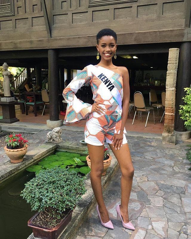 Wabaiya Kariuki Miss Universe Kenya 2018, Miss Universe 2018 Contestant (Photo Courtesy: Miss Universe/Candidate FaceBook/ Instagram)