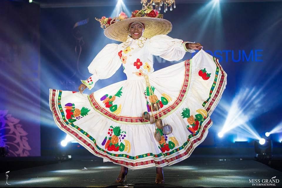 Valierie Alcide Miss Grand Haiti 2018, Finalist Miss Grand International 2018 at National Costume Competition (Photo Courtesy: MGI Official)