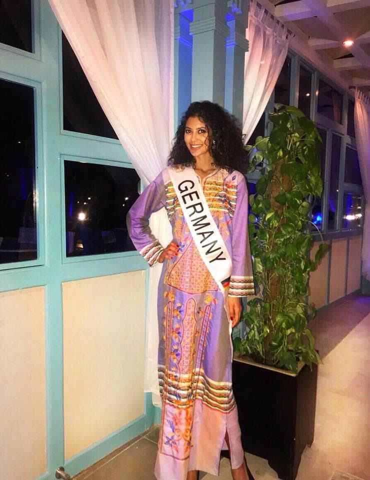 Dalila Jabri Miss Intercontinental Germany 2017 (Photo Credit: Miss Intercontinental/ Contestant FaceBook Official)