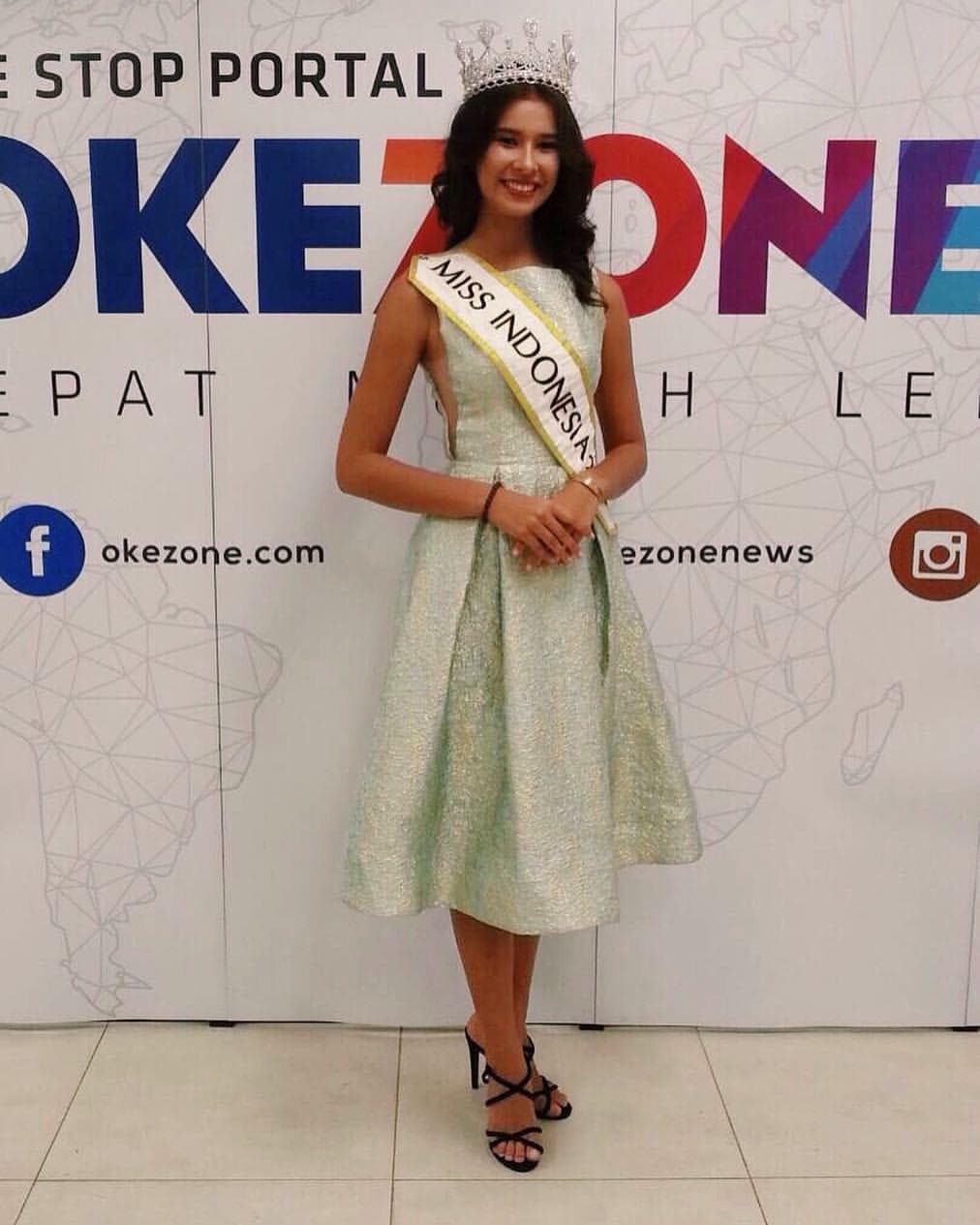 Achintya Holte Nilsen Miss World Indonesia 2017 - Finalist Miss World 2017 (Photo Courtesy: Miss World/ Facebook Official)