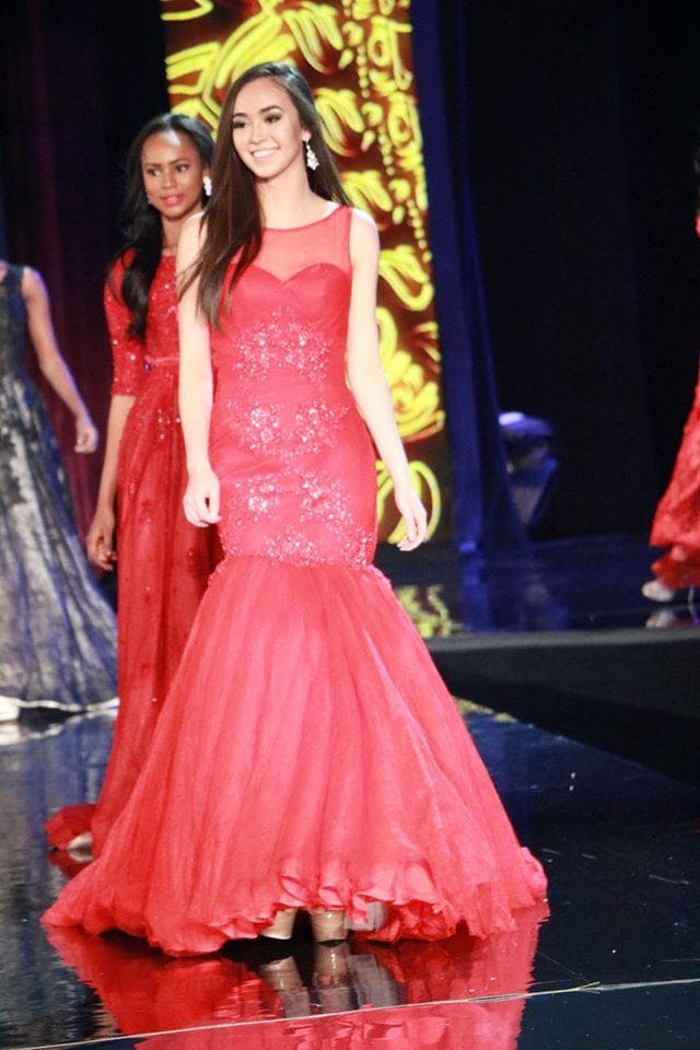 Phoebe Denight Palisoc Contestant from Guam for Miss World 2016 in Evening Gown (Photo Credits: Facebook Official)