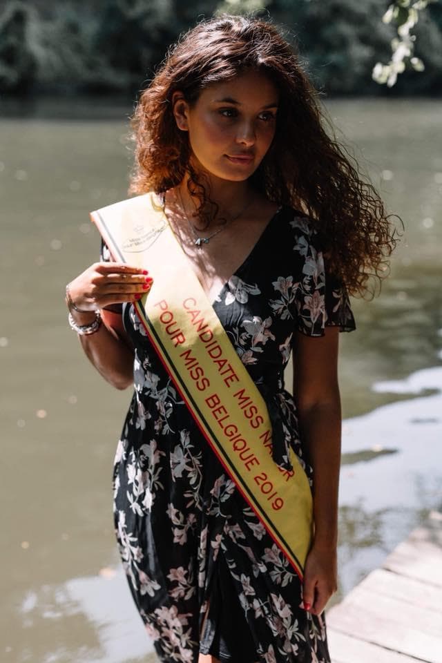 Vanina Chouaibi Finalist Miss België 2019/ Miss Belgium 2019 (Photo Courtesy: Miss Belgium Official)
