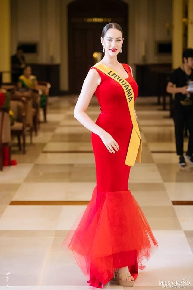 Jurate Stasiunaite Miss Grand Lithuania 2018, Finalist Miss Grand International 2018 (Photo Courtesy: MGI Official)