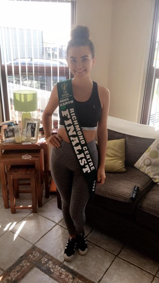 Maire Lynch (Derry City) Contestant Miss Earth Northern Ireland 2017 (Photo Credit: Facebook Official)
