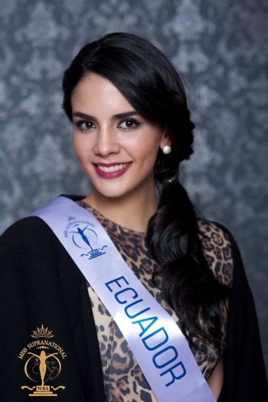 Maria Emilia Cevallos Cuesta contestant from Ecuador for Miss Supranational 2015 (Photo Credits: Miss Supranational Official)