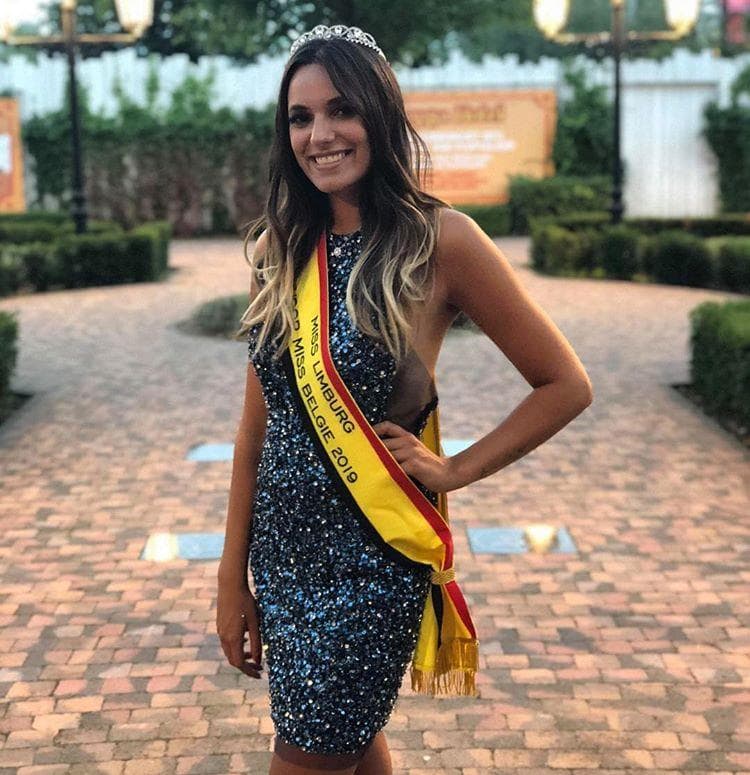 Chloë Verbeeck Finalist Miss België 2019/ Miss Belgium 2019 (Photo Courtesy: Miss Belgium Official)