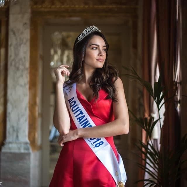 Carla Bonesso Miss Aquitaine 2018, Finalist Miss France 2019 (Photo Credits: Miss France/ Contestant Official FaceBook)