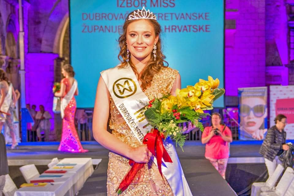Dora Andreis from Vela Luka for Miss Hrvatske 2015 (Miss World Croatia 2015)