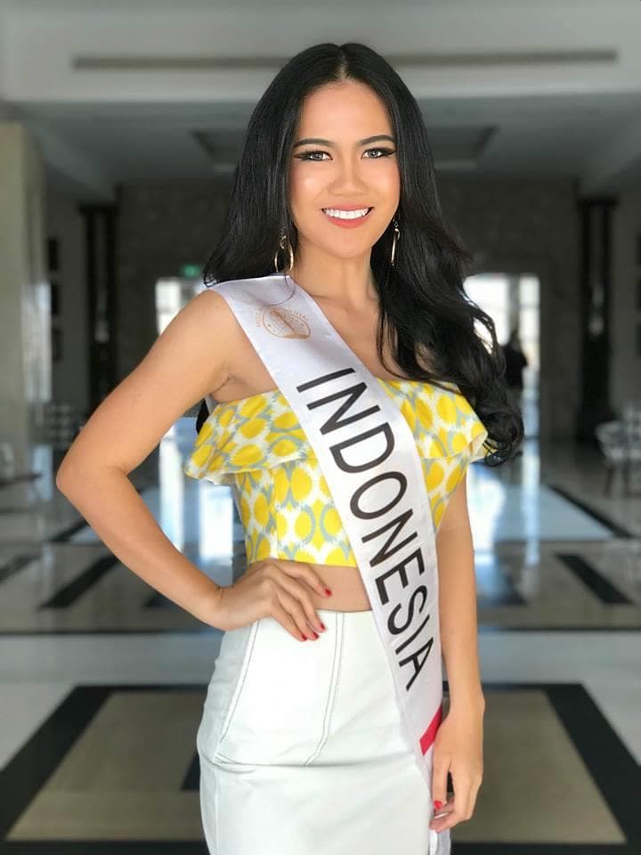 Alicia Beverly Weley Miss Intercontinental Indonesia 2017 (Photo Credit: Miss Intercontinental/ Contestant FaceBook Official)