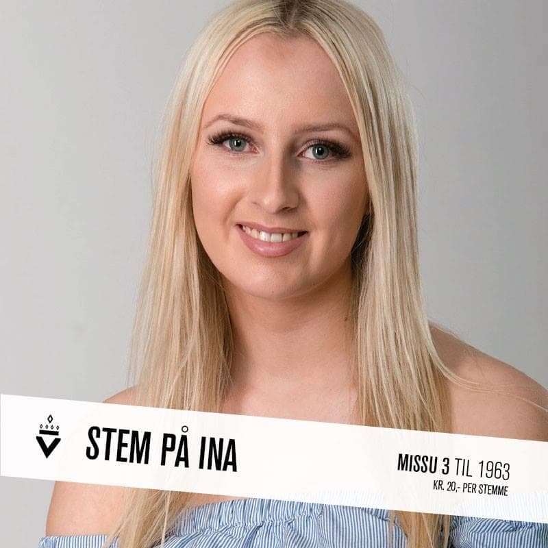 Ina Kollset Finalist Miss Norway 2018/ Miss Universe Norway 2018 (Photo Courtesy: Miss Norway Official)