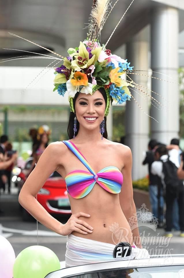 Dindi Joy Pajares during Grand Parade of Beauties Binibining Pilipinas 2016 (Photo Credits: Bb Pilipinas Official)