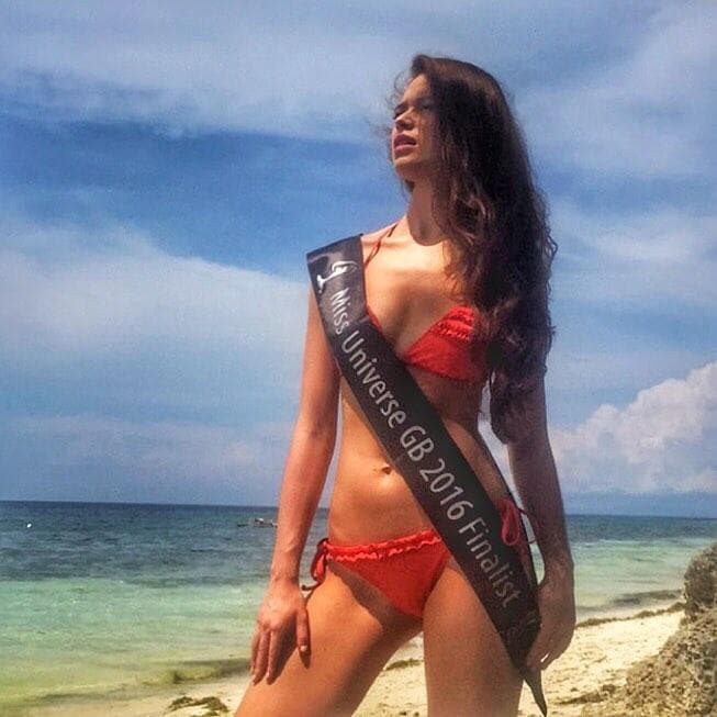 Christina Chalk Contestant Miss Universe Great Britain 2016 (Photo Credits: Miss Universe Great Britain Facebook Official)