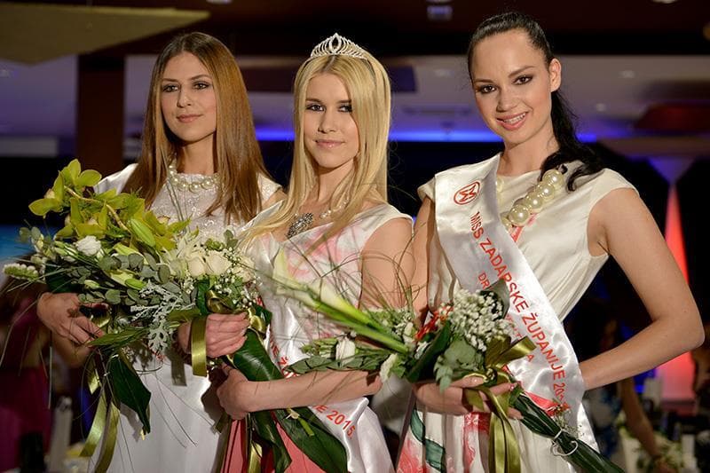 Anja Bijelić from Zadar for Miss Hrvatske 2015 (Miss World Croatia 2015)