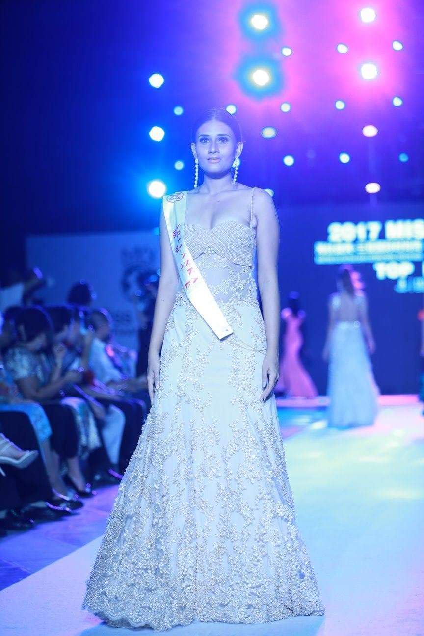 Dusheni Silva Miss World Sri Lanka 2017 - Finalist Miss World 2017 (Photo Courtesy: Miss World Official)