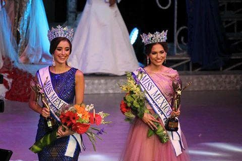 Miss World Mexico 2016 Ana Girault and Miss World Mexico 2017 Andrea Meza
