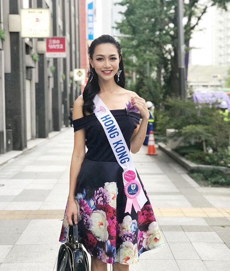 Carmaney Wong Miss International Hong Kong 2018, Finalist Miss International 2018 (Photo Source: Miss International Organization)