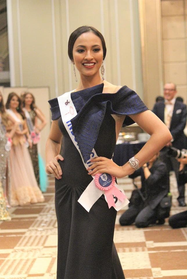 Vania Fitryanti Herlambang Miss International Indonesia 2018, Finalist Miss International 2018 (Photo Source: Miss International Organization)