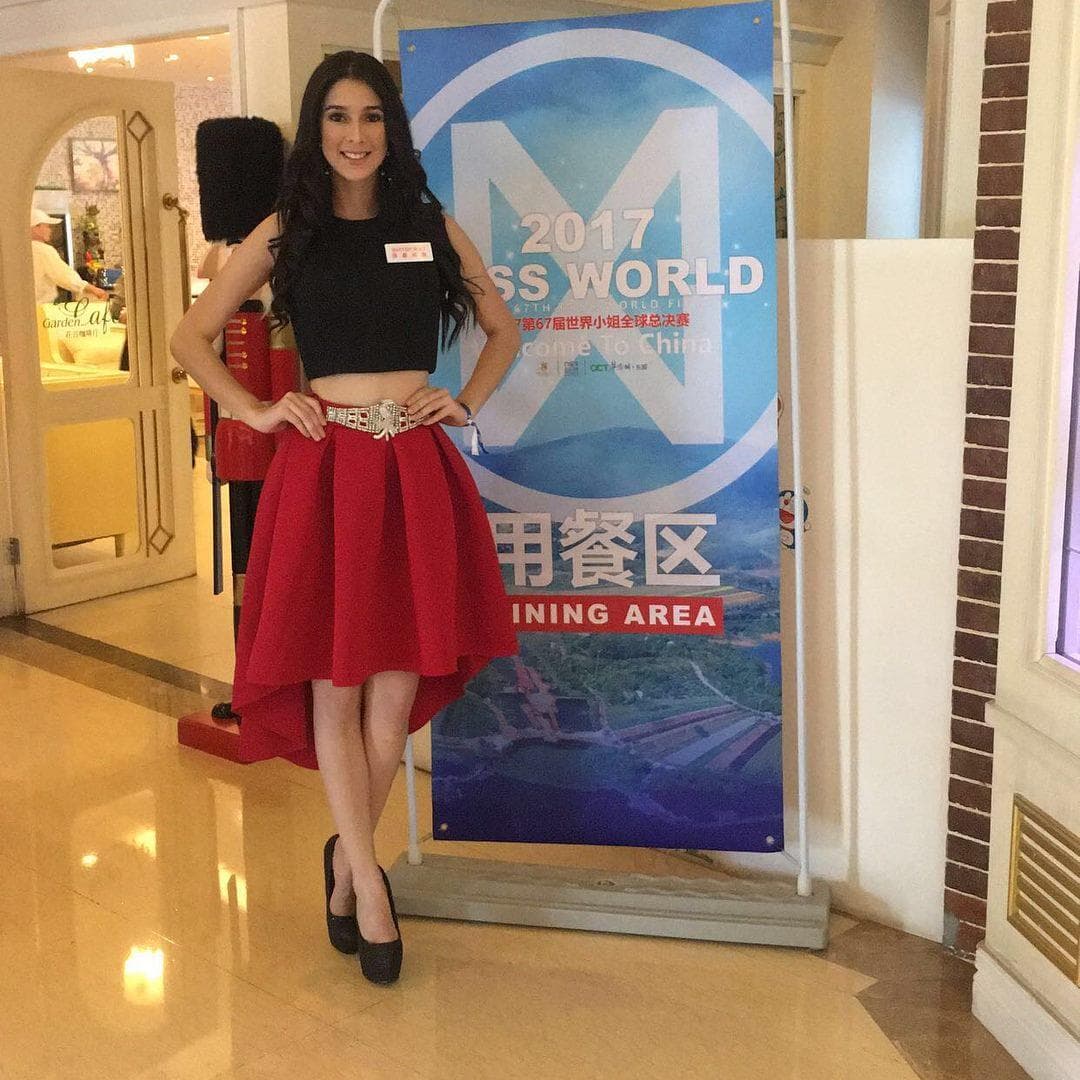 Celia Monterrosa Miss World Honduras 2017 - Finalist Miss World 2017 (Photo Courtesy: Miss World/ Facebook Official)