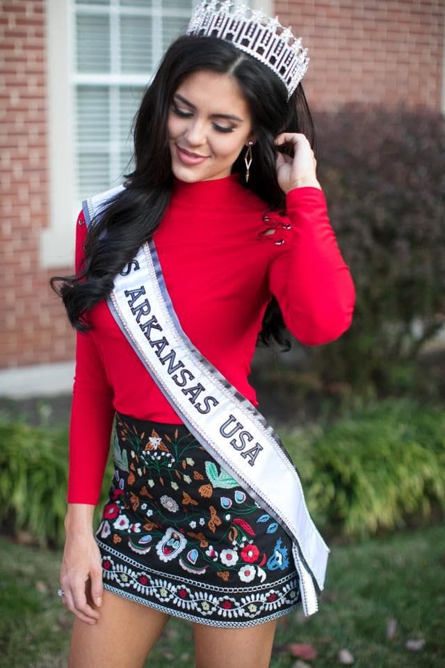 Lauren Ashton Weaver Miss Arkansas USA 2018 for Miss USA 2018 (Photo Credit: Miss USA/ Contestant Official FaceBook/Instagram)