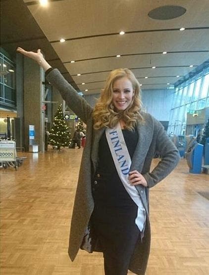 Heta Sallinen Contestant from Finland for Miss World 2016 (Photo Credits: Facebook Official)