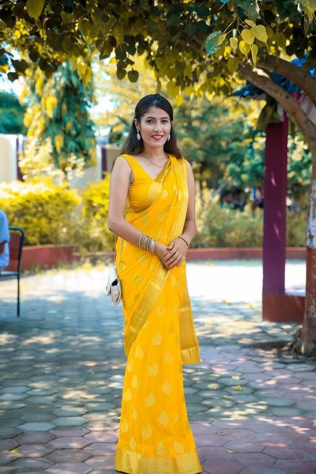 Sandhya Adhikari Miss Nepal 2018 Contestant No. 5 (Photo Credit: Miss Nepal/ Candidate Official FaceBook/ Instagram)