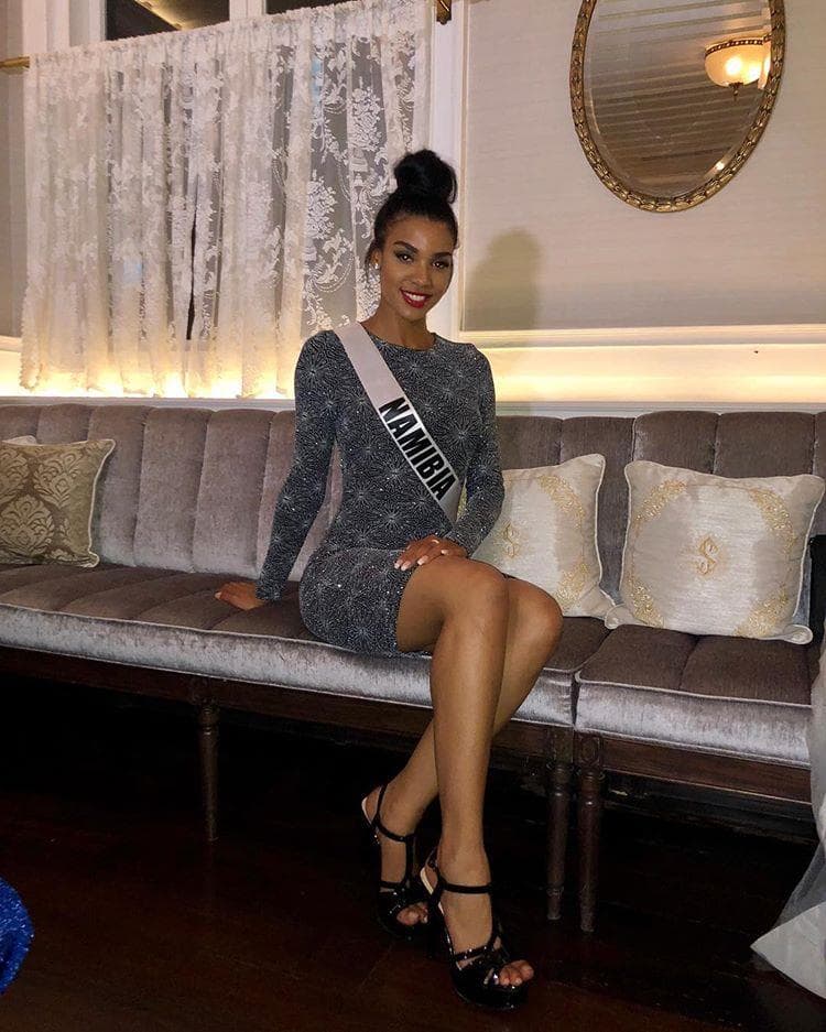 Selma Carlicia Kamanya Miss Universe Namibia 2018, Miss Universe 2018 Contestant (Photo Courtesy: Miss Universe/Candidate FaceBook/ Instagram)
