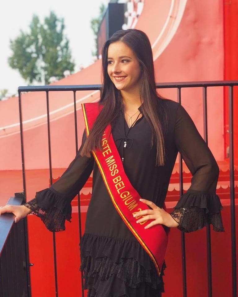 Eléa Evrard Finalist Miss België 2019/ Miss Belgium 2019 (Photo Courtesy: Miss Belgium Official)