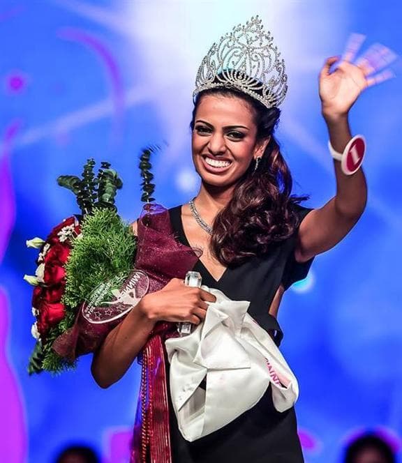 Rathi Menon Miss Universe Singapore 2014