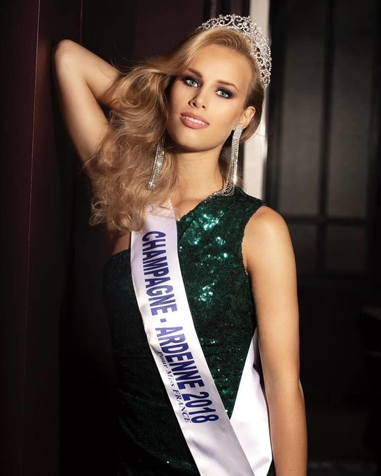 Paméla Texier Miss Champagne-Ardenne 2018, Finalist Miss France 2019 (Photo Credits: Miss France/ Contestant Official FaceBook)