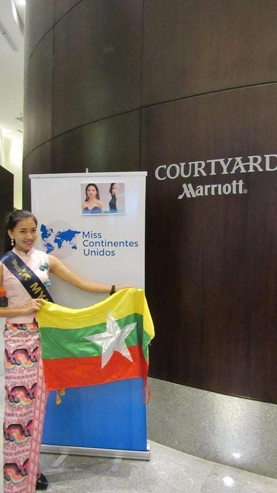 W May Shin Sein Miss United Continents Myanmar 2017 - Finalist for Miss United Continents 2017 (Photo Credit: Miss United Continents/ FaceBook Official)