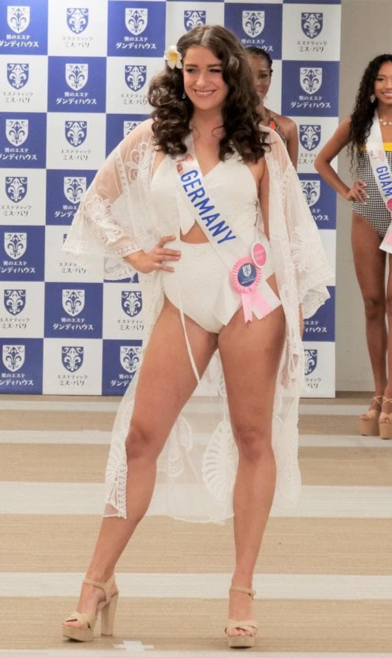 Franciska Acs Miss International Germany 2018, Finalist Miss International 2018 at Preliminary Swimsuit Competition (Photo Source: Miss International Organization)