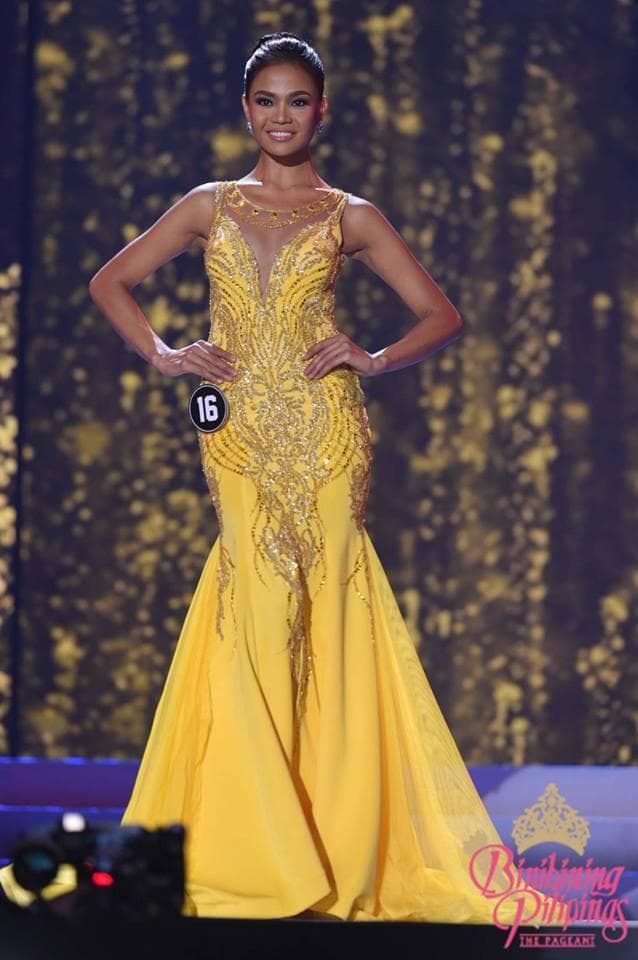 Vina Prulla Openiano Contestant Binibining Pilipinas 2016 (Photo Credits: Binibining Pilipinas Official)