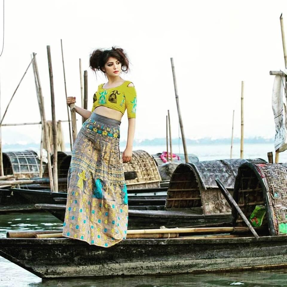 Triveni Barman Femina Miss India 2017 Contestant from Assam Photoshoot (Photo Credit: Instagram Official)