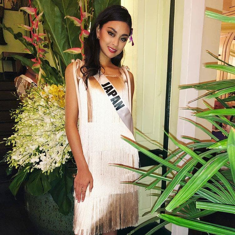 Yuumi Kato Miss Universe Japan 2018, Miss Universe 2018 Contestant (Photo Courtesy: Miss Universe/Candidate FaceBook/ Instagram)