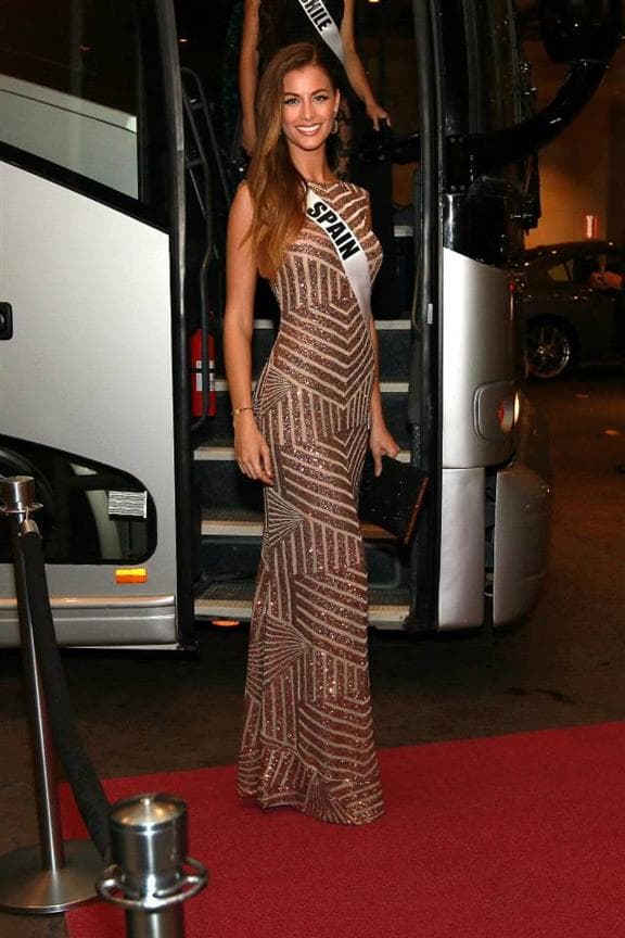 Desiree Cordero Miss Universe Spain 2014 at Blackjack Tournament