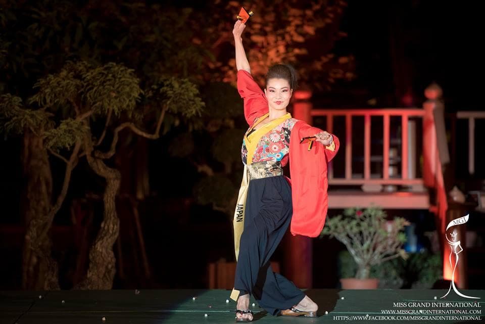 Ayaka Tanaka from Japan - Finalist Miss Grand International 2015 in National Costume (Photo Credit: MGI Official)